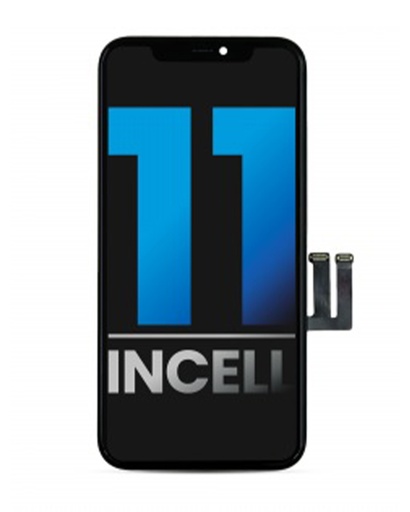 [107082069106] Bloc écran compatible pour iPhone 11 - INCELL- AQ7