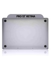 Coque - châssis inférieur - pour MacBook Pro 13" - A1708 Fin 2016 Milieu 2017 - Gris Sidéral