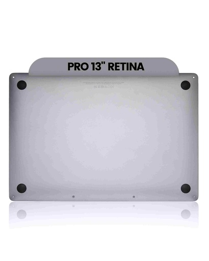 Coque - châssis inférieur - pour MacBook Pro 13" - A1708 Fin 2016 Milieu 2017 - Gris Sidéral