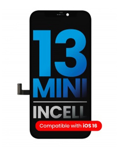 [107082080902] Bloc écran compatible pour iPhone 13 Mini - AQ7 - INCELL