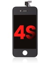 Bloc écran LCD pour iPhone 4S - Aftermarket plus - Noir
