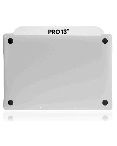 Coque - châssis inférieur - pour MacBook Pro 13" avec Touch Bar - A1706 Fin 2016 Milieu 2017 - A1989 Fin 2018 Début 2019 - Argent