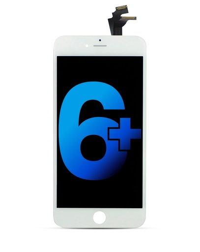 [107082000709] Bloc écran LCD compatible iPhone 6 Plus - AQ7 - Blanc