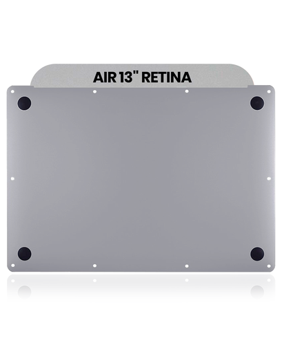 Coque - châssis inférieur - pour MacBook Air 13" Retina - A1932 - Fin 2018 - Début 2019 - Milieu 2019 et A2179 Début 2020 - Argent