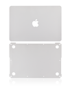 Habillage 2 en 1 - haut et bas pour MacBook Pro 13" - A2289 milieu 2020 - Argent