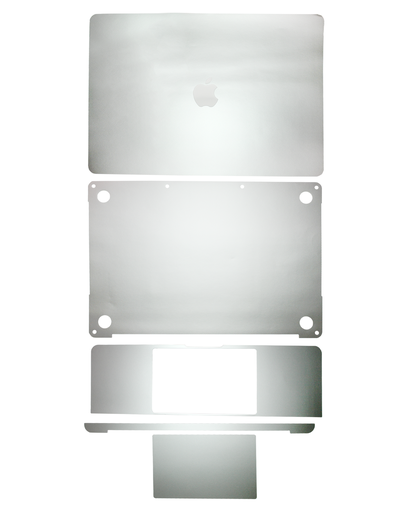 Habillage 4 en 1 - haut, bas, clavier et repose-main pour MacBook Pro 13" - A1989 fin 2018 début 2019 - A2159 milieu 2019 - Argent