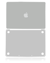 Habillage 4 en 1 - haut, bas, clavier et repose-main compatible MacBook Pro 13" - A2289 milieu 2020 - Argent