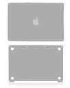 Habillage 2 en 1 - haut et bas compatible MacBook Pro 13" - A2289 milieu 2020 - Space Gray