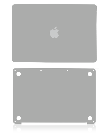 Habillage 2 en 1 - haut et bas pour MacBook Pro 13" - A2289 milieu 2020 - Space Gray