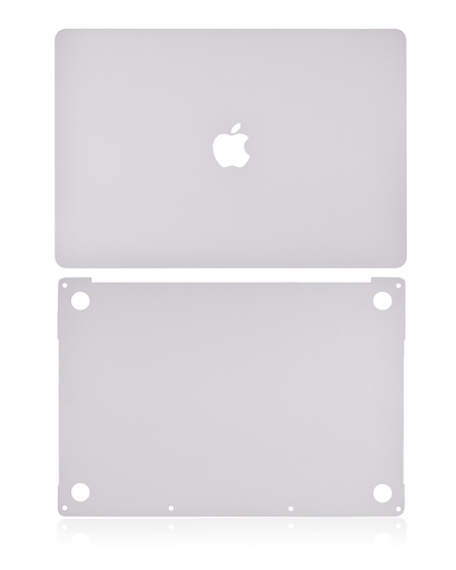 Habillage 2 en 1 - haut et bas pour MacBook Pro 13" sans Touch Bar - A1706 fin 2016 milieu 2017 - Argent