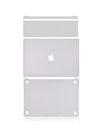 Habillage 4 en 1 - haut, bas, clavier et repose-main pour MacBook Pro 13" sans Touch Bar - A1706 fin 2016 milieu 2017 - Argent