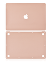 Habillage 2 en 1 - haut et bas pour MacBook Air 13" Retina - A1932 fin 2018 début 2019 - Rose Gold
