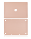 Habillage 2 en 1 - haut et bas pour MacBook Air 13" Retina - A2179 début 2020 - Rose Gold