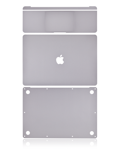 [107070121348] Habillage 4 en 1 - haut, bas, clavier et repose-main compatible MacBook Air 13" Retina - A2179 début 2020 - Space Gray
