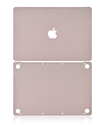 Habillage 2 en 1 - haut et bas compatible MacBook Retina 12" - A1534 début 2015 début 2016 milieu 2017 - Rose Gold