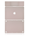 Habillage 4 en 1 - haut, bas, clavier et repose-main compatible MacBook Retina 12" - A1534 début 2015 - Or