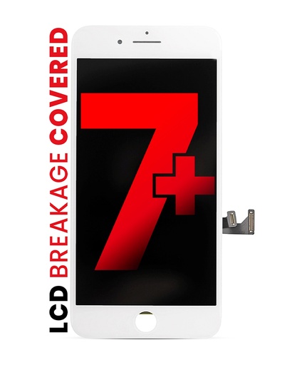 [107082004808] Bloc écran compatible pour iPhone 7 Plus - XO7 -  Incell - Blanc