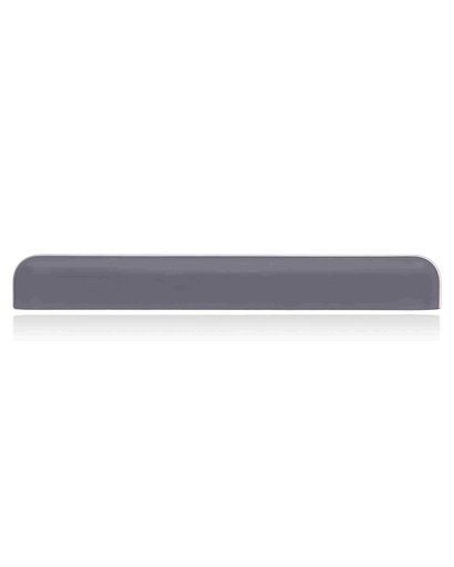 Panneau supérieur de la vitre arrière - en plastique - pour Google Pixel 6 - Stormy Black