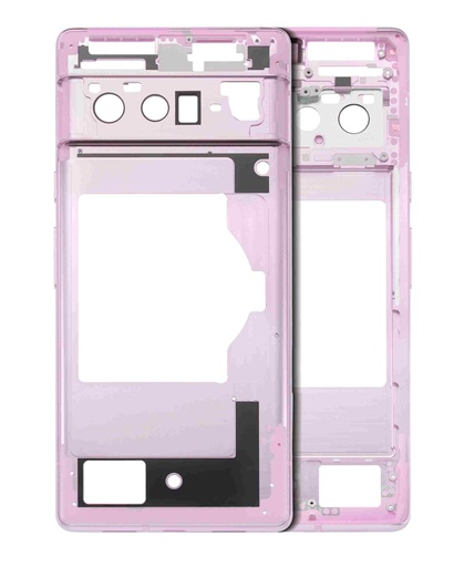 Châssis central pour Google Pixel 6 Pro - Rose