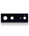 Lentille caméra arrière - Verre seul avec adhésif - pour Google Pixel 6 - Aftermarket Plus - Noir