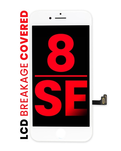 Bloc écran LCD pour iPhone 8 - SE 2020 - SE 2022 - XO7 Incell - Blanc