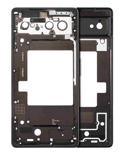 Châssis central pour Google Pixel 6 - Noir