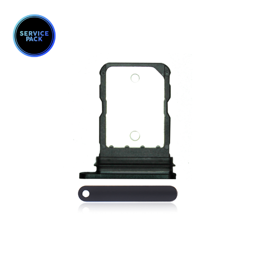 [107082030033] Tiroir SIM pour Google Pixel 8 - SERVICE PACK - Obsidian