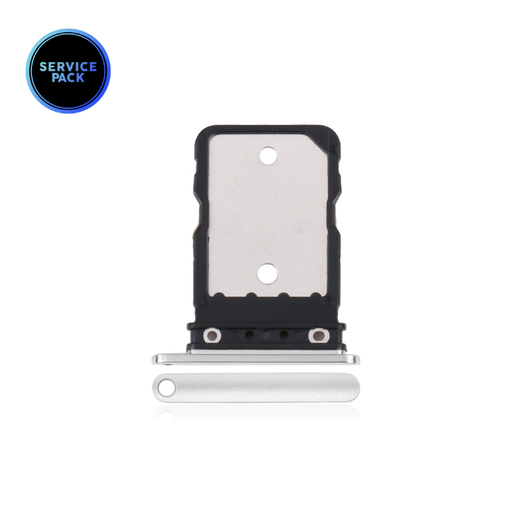 Tiroir SIM pour Google Pixel 6 Pro - SERVICE PACK - Blanc Nuage