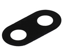 Lot de 10 lentilles caméra arrière - Verre seul avec adhésif - pour Google Pixel 6a