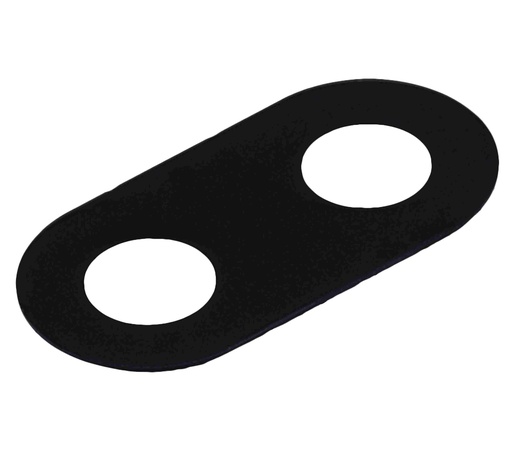 Lot de 10 lentilles caméra arrière - Verre seul avec adhésif - pour Google Pixel 6a