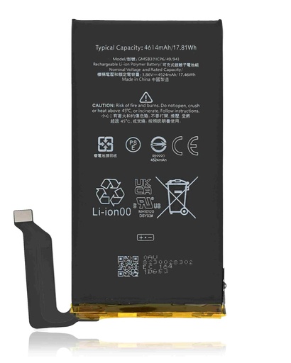 [109082004842] Batterie compatible Google Pixel 5a - G27FU