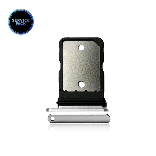 [107082055164] Tiroir SIM compatible Google Pixel 7A - SERVICE PACK - Neige