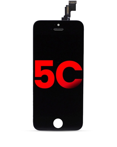[107082000401] Bloc écran LCD compatible iPhone 5C - Aftermarket Plus - Noir