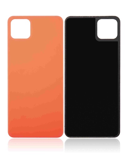 [107082051352] Vitre arrière compatible Google Pixel 4XL - Orange