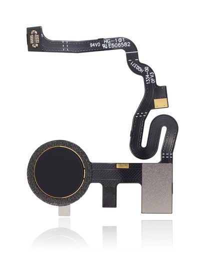 Lecteur d'empreintes digitales avec nappe pour Google Pixel 4a - 4a 5G - Just Black