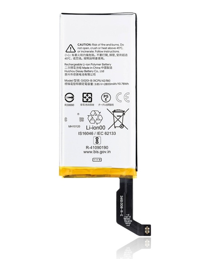 [107082052616] Batterie compatible Google Pixel 4 - G020I-B