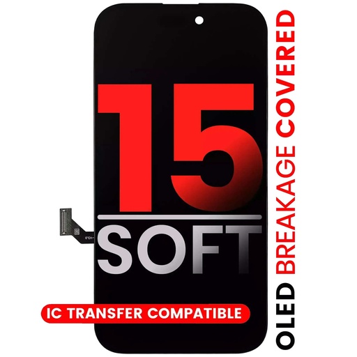 Bloc écran OLED pour iPhone 15 - XO7 Soft