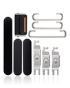 Boutons Power - Volumes et Switch pour iPhone 14 Pro - 14 Pro Max - Space Black