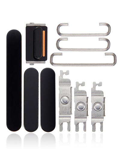 Boutons Power - Volumes et Switch pour iPhone 14 Pro - 14 Pro Max - Space Black