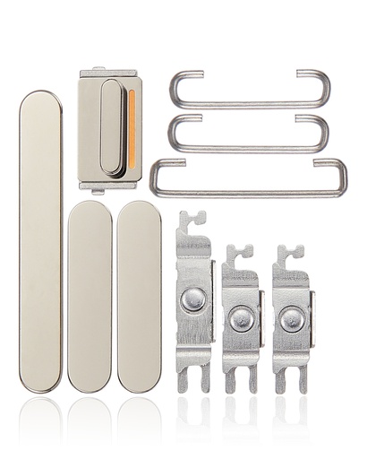 Boutons Power - Volumes et Switch pour iPhone 14 Pro - 14 Pro Max - Or