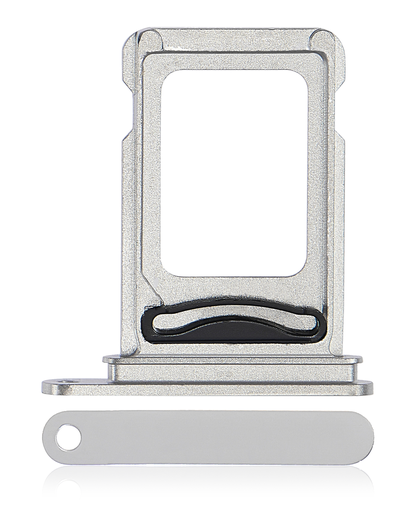 Tiroir Double SIM pour iPhone 14 Pro - 14 Pro Max - Argent