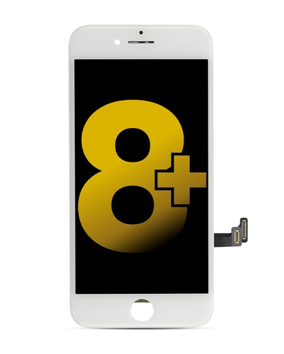 [107082015274] Bloc écran LCD compatible iPhone 8 Plus - Premium LG - Blanc