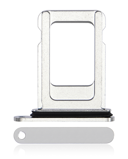 Tiroir SIM pour iPhone 14 Pro - 14 Pro Max - Argent