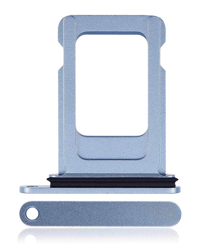 [107082086881] Tiroir SIM compatible iPhone 14 et 14 Plus - Bleu
