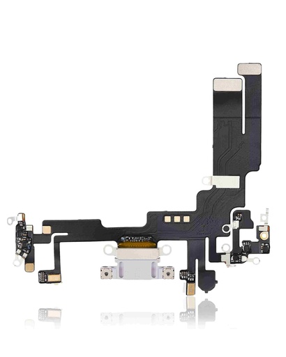 Connecteur de charge avec nappe pour iPhone 14 - Aftermarket Plus - Violet
