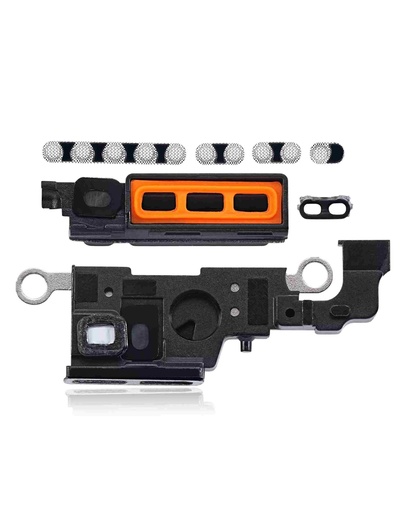 Lot de 10 grilles anti-poussière pour haut-parleur et micro pour iPhone 14 Plus - Lumière Stellaire