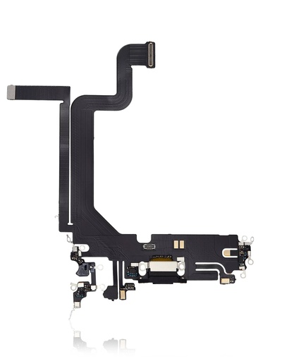Connecteur de charge avec nappe pour iPhone 14 Pro Max - Aftermarket Plus - Noir