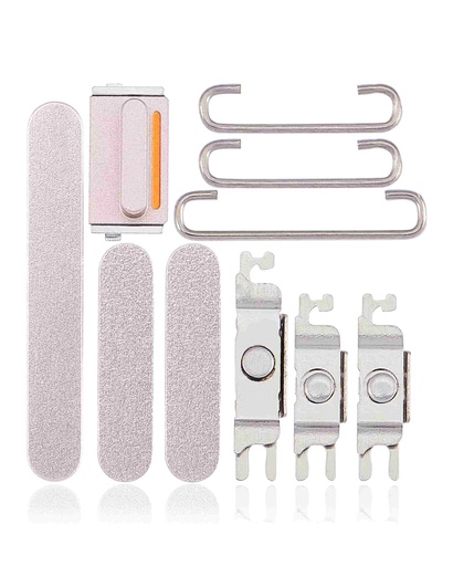 Kit boutons Power-Volume-Switch pour iPhone 14 et 14 Plus - Lumière Stellaire