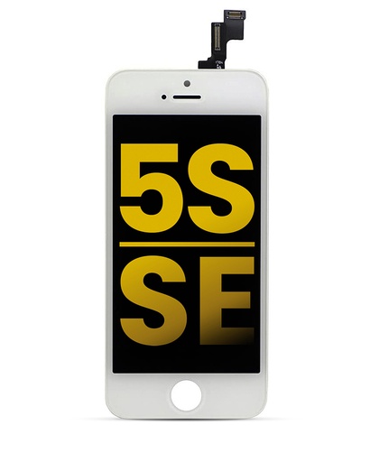 Bloc écran LCD pour iPhone 5S et SE - Reconditionné - Blanc