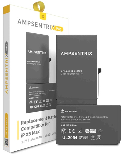 [107082002116] Batterie compatible iPhone XS Max - AmpSentrix Pro